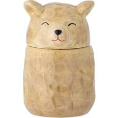Bloomingville Krukor Bloomingville Puk Jar W Lid Beige 145 ml