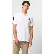 Herre - Uld Polotrøjer U.S. Polo Assn. Uspa Alfredo Uld - White