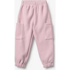 Wheat Fleecebukser Wheat Fleece Bukser Suun Lavender Mist 98 cm - Lyserød