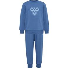 Hummel Blå Tracksuits Hummel Blødt Jerseysæt Med Justerbar Talje - Blå