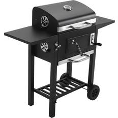 BBQs Living and Home Black Outdoor Garden Charcoal Grill