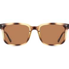 Briller Polarized Solbriller Tortoiseshell - Shiny Soft Tortoise