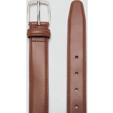 Mango Herr Skärp Mango Nappa Leather Belt Leather - Man