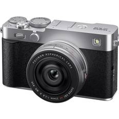 APS-C Digitalkameror Fujifilm X-E5 Kamerahus Silver 23mm f2.8 Silver