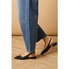 Black - Low Heel Heels & Pumps Oasis Black Court Casual Heels Shoes