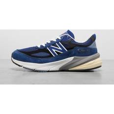 New Balance Natural Trainers New Balance 990v6 Inkwell Sneakers - Blue/Black Suede/Mesh