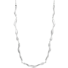 Rustfrit stål Halskæder Sistie Wavy Halskæde Stål Necklace - NEW