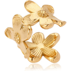 Sistie Camellia Ear Cuff Forgyldt