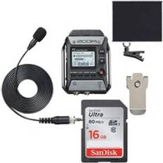 Voice Recorders & Handheld Music Recorders Zoom F1-LP Field Recorder Lavalier Mic Pack