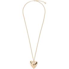 Heartbreaker Necklace Metallic Yellow