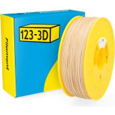 123-3D PLA Filament Oak Wood 1kg Bio