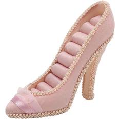 Pink Jewellery Stands Neoglint Ring Display Stand Pink High Heel Shoes Shaped - Ear Stud