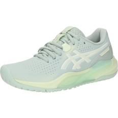 Asics Racket Sport Shoes Asics Gel-Challenger 15 All Court Tennis Shoes - Blue Grey