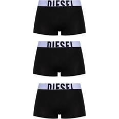 Diesel Herre Underbukser Diesel Bomuld Tre-pak Af Boxershorts - Sort