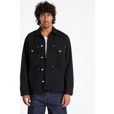 Manteaux Carhartt WIP Drewe Chore Coat Jacket - Black Rinsed