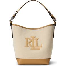 Beige Messenger-tasker Lauren Ralph Lauren Classic Crossbody Taske Bk-bu - Beige