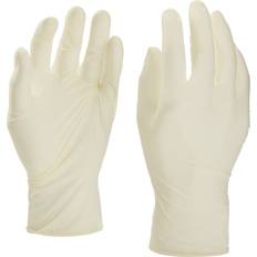 White Disposable Gloves Site Latex Disposable Gloves - Medium