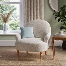 Wood Armchairs Dunelm Petit Ruskin Print Occasional Natural Armchair