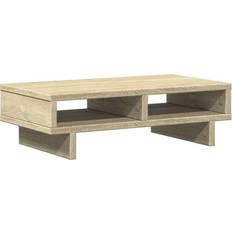 vidaXL Skärmställ Sonoma-Ek 50x27x15 cm TV-bänk