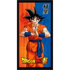 Microfiber - Svarta Badlakan Toei Animation Dragon Ball Super Goku Microfiber Beach Towel Badlakan Svart