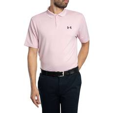 Under Armour Golf Matchplay Polo Shirt - Pink/Midnight Navy