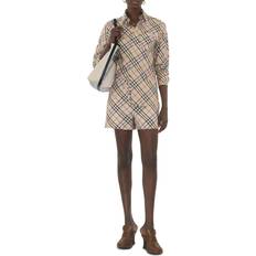 Burberry Dame Bukser & Shorts Burberry Bomuldsshorts Dame - Beige