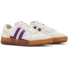 Lanvin Unisex Trainers Lanvin Clay Sneakers With Translucid Sole - Ecru Anemone White
