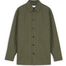 Jil Sander Compact Cotton Overshirt - Grön