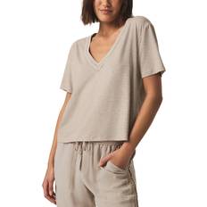 Lace T-shirts Splendid Crochet V-Neck Tee