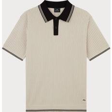 PS Paul Smith Knitted Polo Off White