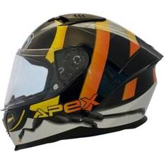 FI100 Junior Bee Full Face Helmet - Black/White/Orange