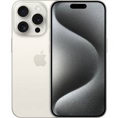 Apple iPhone 15 Pro 6.1 512GB Hvid Titanium