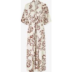 Second Female Maxi Kjole Blooming Dress - Hvid