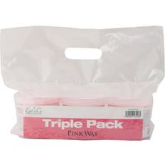 Pink Wax Applicators & Wax Heaters Deo Epil Co Pink Wax Pot Tub Jar 3 Pack