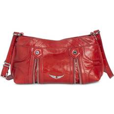 Zadig & Voltaire Läder Crossbody Väska Dam Röd