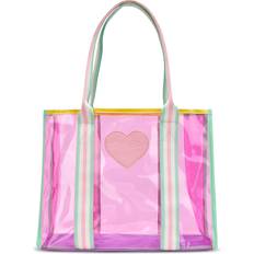 Fabric Tote Bags Iscream Color Block Clear Tote Bag - Multi