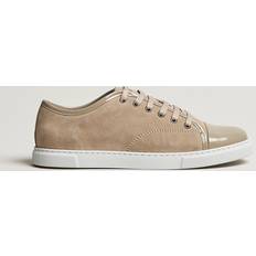 Lanvin Patent Cap Toe Sneaker Dbb1 - Beige