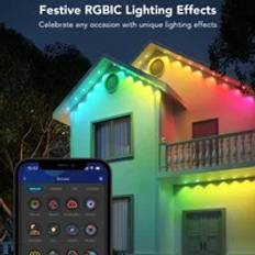 IP67 String Lights & Light Strips Govee RGBIC Smart LED Outdoor Lights 30 m Light Strip