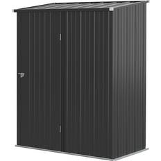 OutSunny Gerätehaus Abschließbarer Gartenschrank 161.5 x 94.5 x 196 cm (Gebäudefläche )