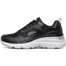 Skechers Running Shoes Skechers Fashion Fit Running Shoes - Black/White