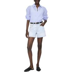 Anine Bing Skjorter Anine Bing Plaza Mini Stripe Shirt - Blue White