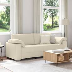 Beige - Sofa Set Sofas vidaXL 3-Seater Linen 178 cm Sofa 3 Seater