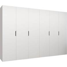 Mirjan24 Drehtürenschrank Weiß Kleiderschrank