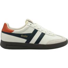 Gola Cyclone Leather Lace-Up Trainer Sneakers - Weiß