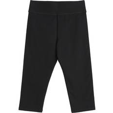 Organic Tights & Stay-Ups Seasalt Cornwall Cropped Leggings GOTS-Certified Organic Cotton - Black