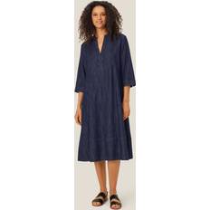 Masai Dam Klänningar Masai Manakilla Dam Midiklänningar Stl M Regular - Dark Denim