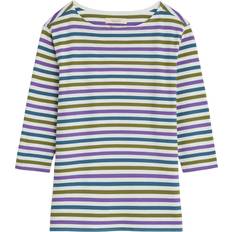Sailor 3/4 Sleeve Top In GOTS-Certified Organic Cotton Jersey - Tri Mini