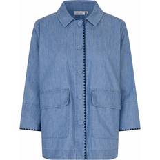 Masai Dam Ytterkläder Masai Denim Jacka Med ¾ Ärmar - Blue Denim