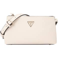 Guess Dam Axelremsväskor Guess Crossbody Top Zip Handväska Axelremsväska - Vit