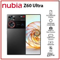 Nubia Z60 Ultra 5G Black Mobile Phone
